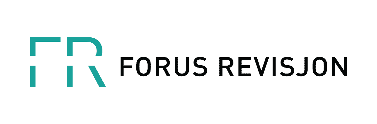 Forus Revisjon logo ved kontorbygg og medarbeidere.